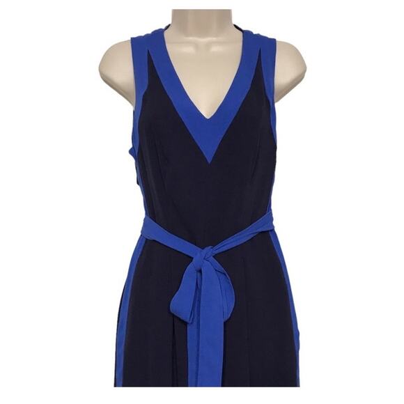 Anthropologie- Elevenses Beca Open Back Jumpsuit in navy size 0 - Picture 5 of 16